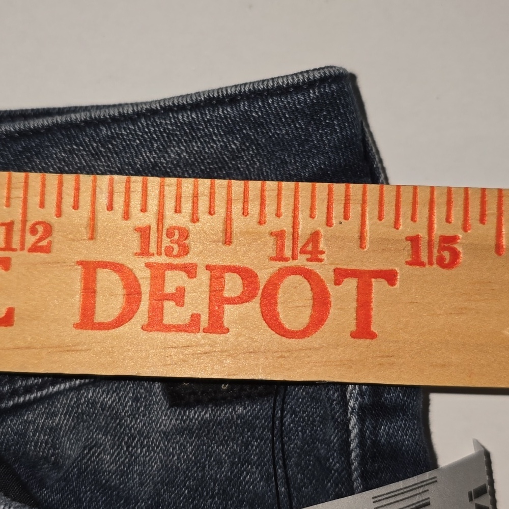 MAVI Blue Jeans ADRIANA Ankle Mid Rise Super Skinny Distressed Raw Hem Size 27 - Picture 14 of 16